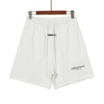 White Essentials Sweat Shorts