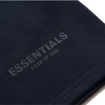 White Essentials Sweat Shorts - Image 3
