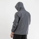 Men’s Lightweight Hooded Windbreaker Jacket - Image 2