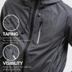 Men’s Lightweight Hooded Windbreaker Jacket - Image 3
