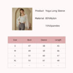 Women’s Camel Cropped Button Yoga Top - Image 4