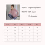 Women’s Black Relaxed Long Sleeve Active Top - Image 4