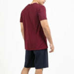 Men’s Maroon Essential Training Tee - Image 2
